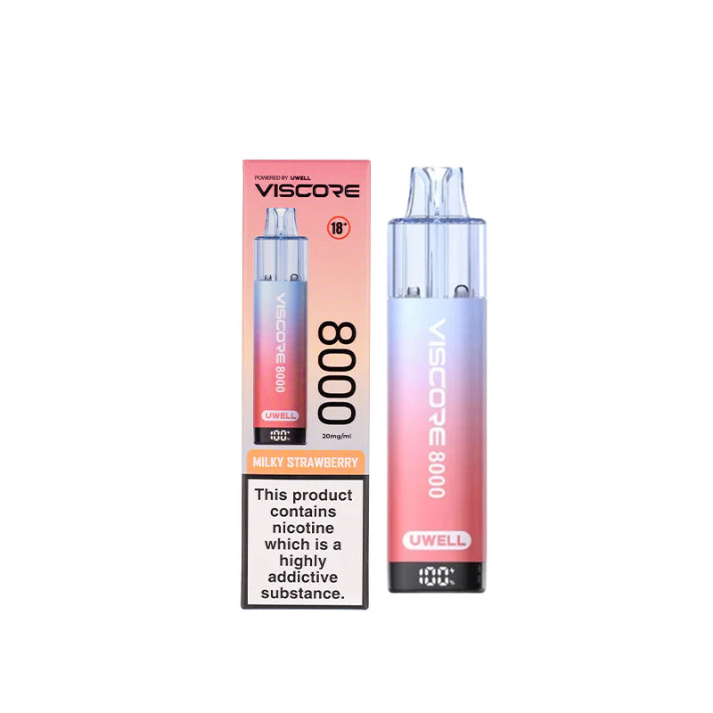 Viscore-8000-Prefilled-Pod-Vape-Kit-Milk-Strawberry
