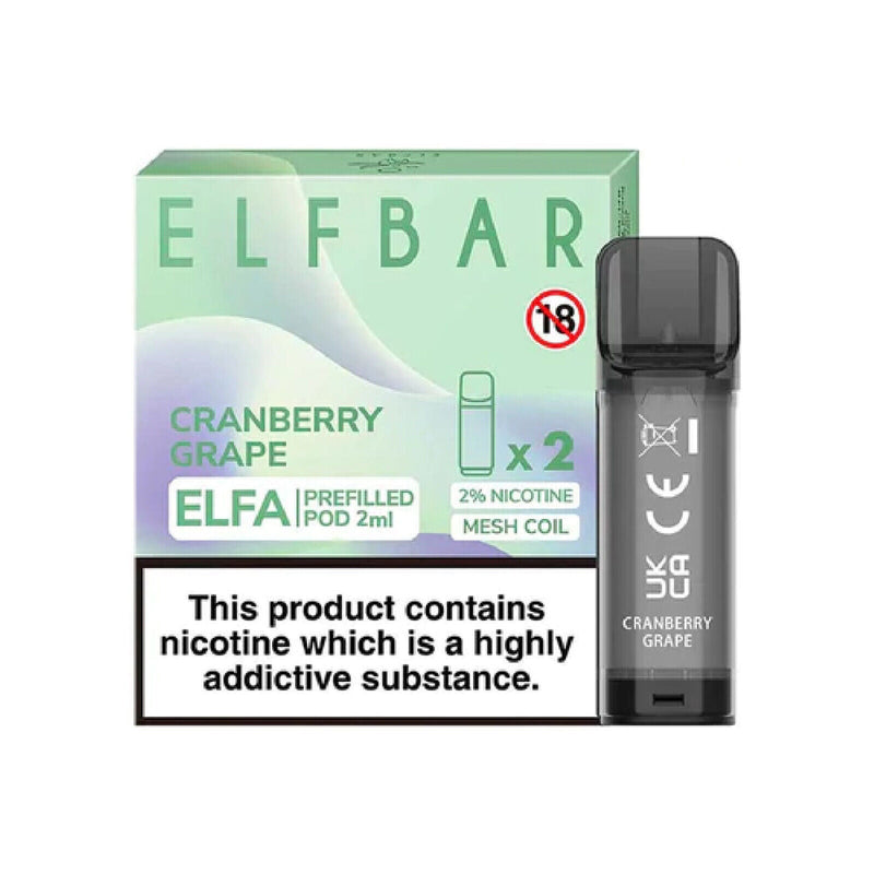 Elf Bar Elfa Pods Cranberry Grape