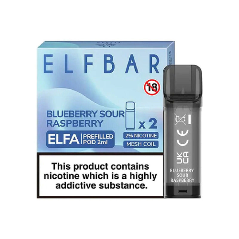 Elf Bar Elfa Pods Blueberry Sour Raspberry