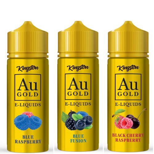 Kingston E Liquid Au Gold 100ML - Nicotine Free