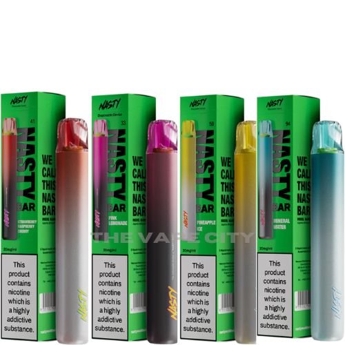 Nasty Bar DX2 600 Puffs Disposable Vape Bar (Buy 3 Get 1 Free)