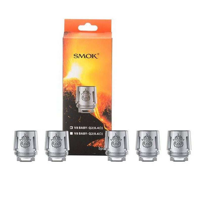 Smok TFV8 Baby Beast Q2 0.4, 0.6Ω Replacement Coils