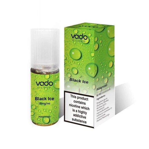 Vado E Liquid Black Ice 10ml E Juice (50VG/50PG)