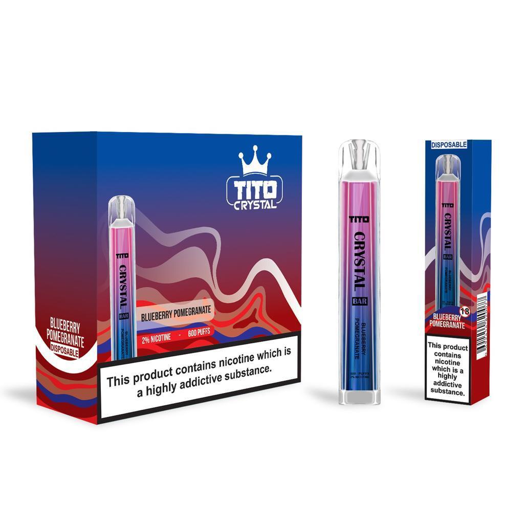 Tito Crystal Bar Disposable 600 Puffs