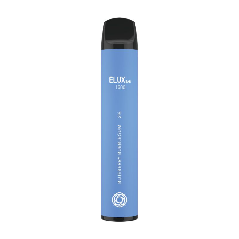 ELUX BAR 1500 Puffs Disposable Pod Device Blueberry Bubblegum