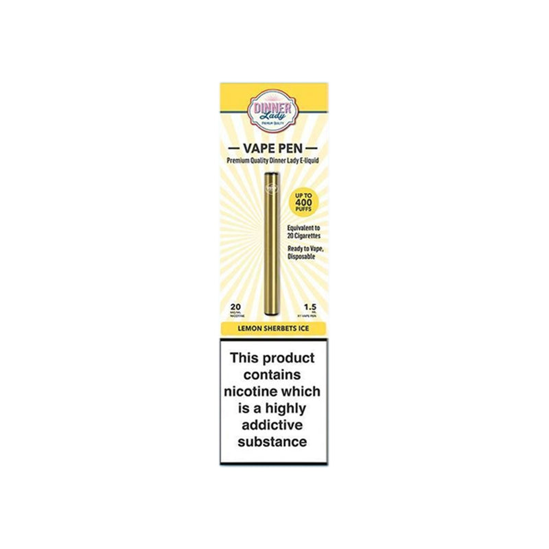 Dinner Lady Disposable Vape Pen 400 Puffs