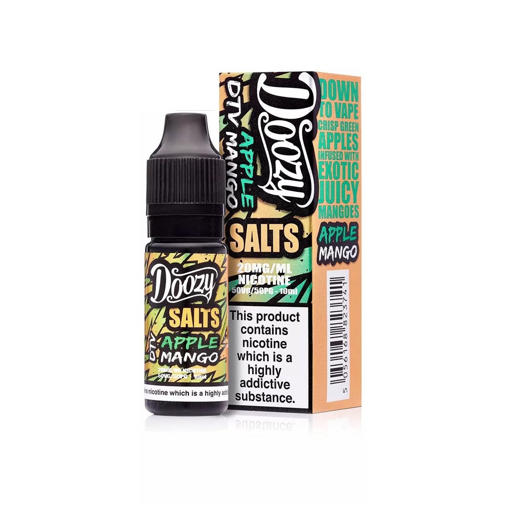 DOOZY 10 x 10ml flavored Nic Salt 10mg/20mg VG/PG 50/50