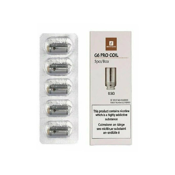 Genuine EGO GS G6 Pro Heads 0.5Ω Replacement Coils