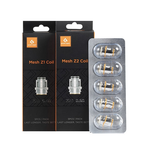 GEEK VAPE ZEUS SUB OHM MESH Z1 KA1 0.4 - Z2 KA1 0.2 Replacement Coils