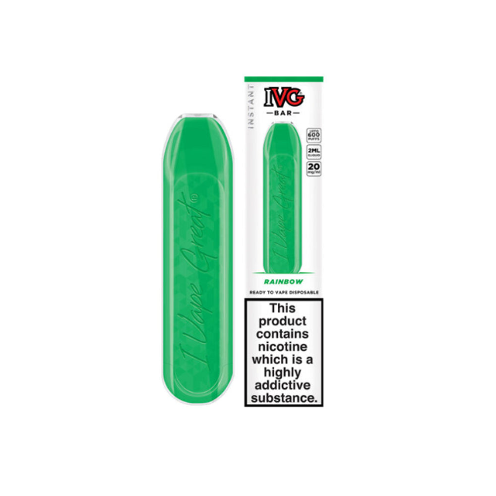 IVG BARS 20mg 600 Puffs Disposable Vape Bars (Buy 3 Get 1 Free)