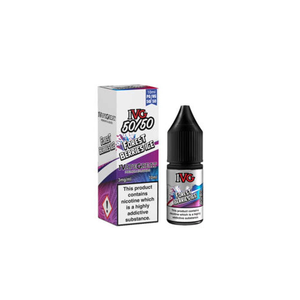 IVG 50/50 12mg 10ml X 10 Bottles E liquid