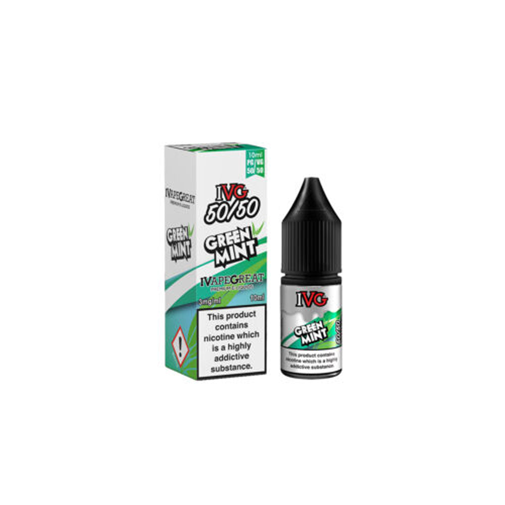 IVG 50/50 3mg 10ml X 10 Bottles E liquid