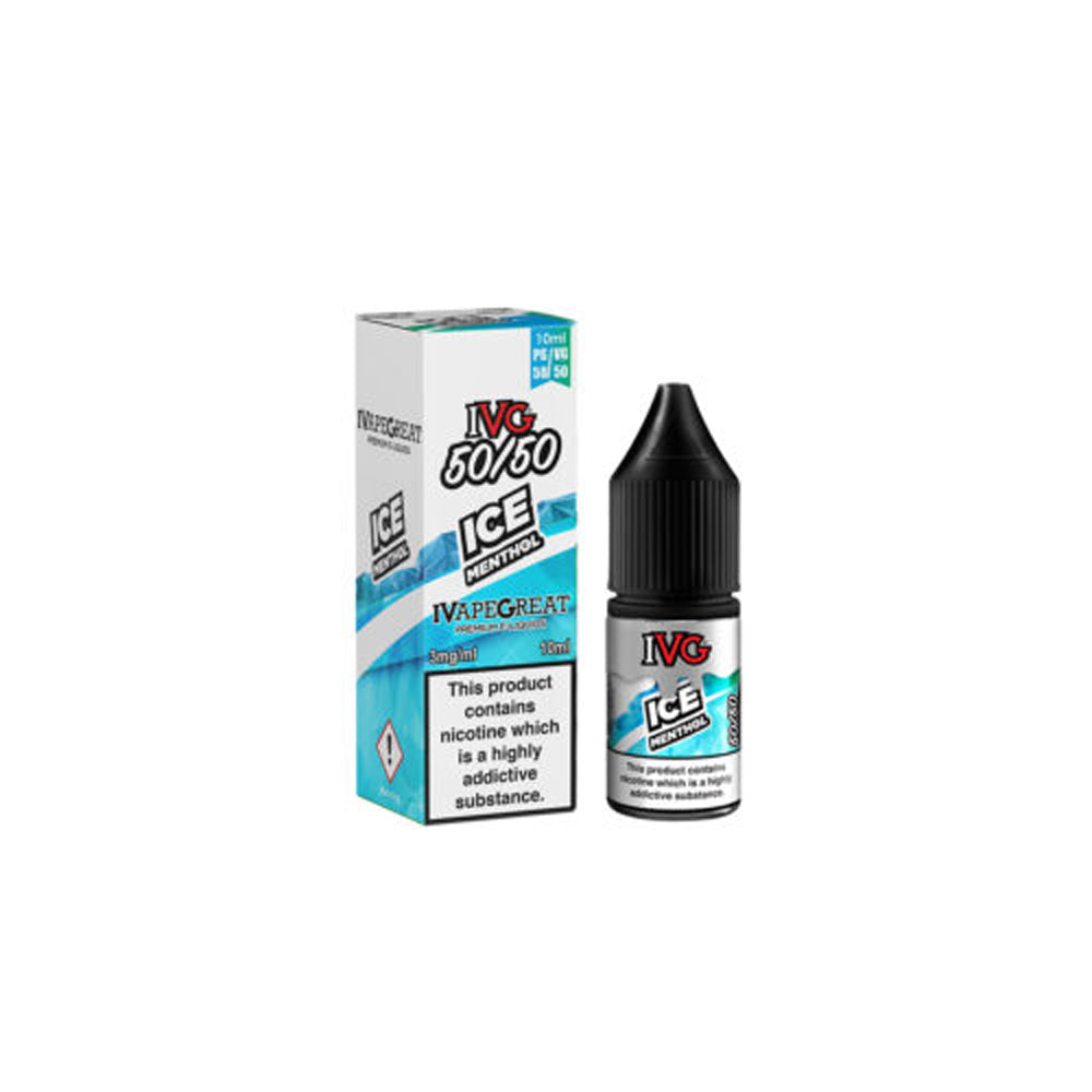 IVG 50/50 3mg 10ml X 10 Bottles E liquid