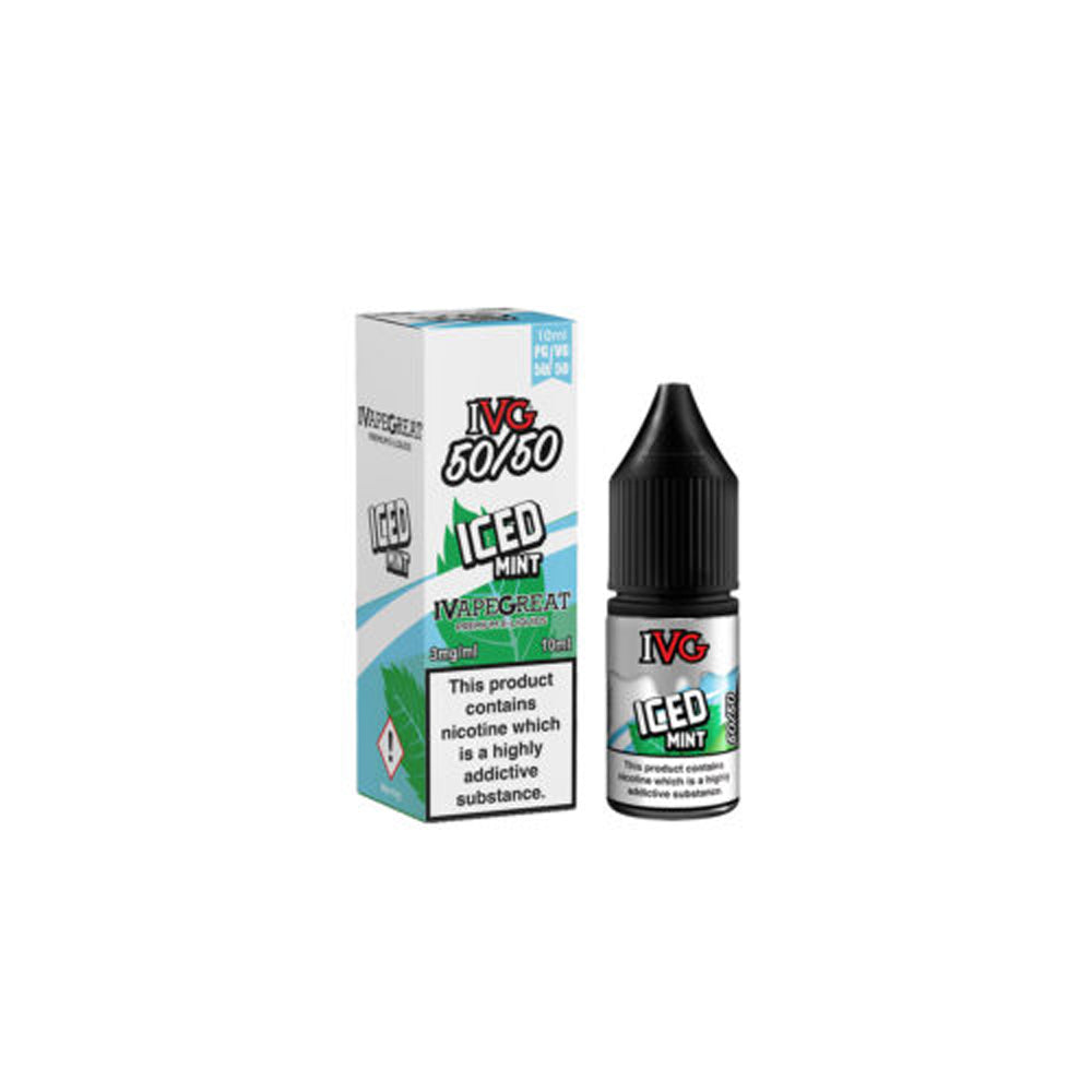 IVG 50/50 3mg 10ml X 10 Bottles E liquid