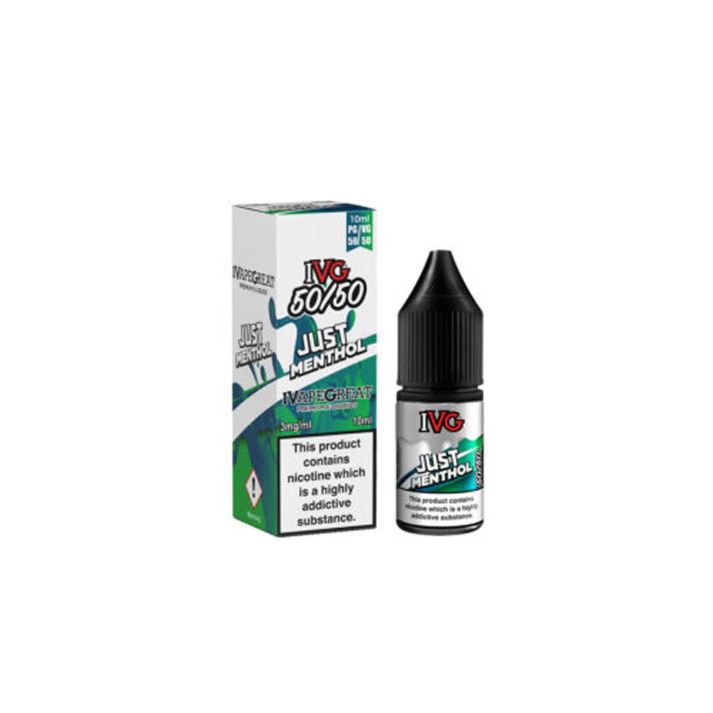 IVG 50/50 12mg 10ml X 10 Bottles E liquid