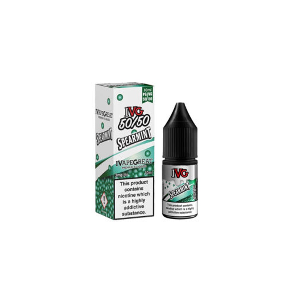 IVG 50/50 3mg 10ml X 10 Bottles E liquid