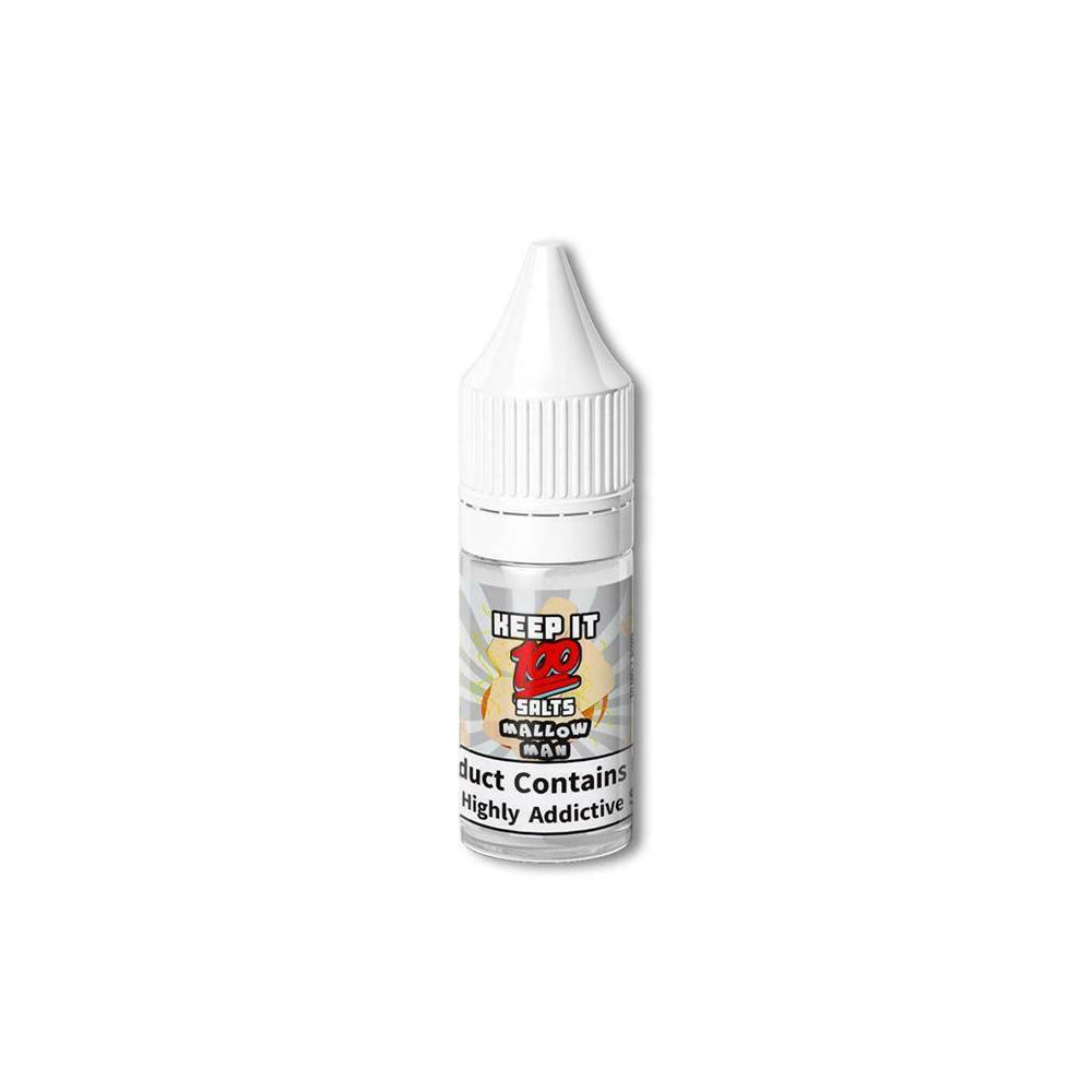 Keep It 100 10 x 10ml flavored Nic Salt 10mg/20mg VG/PG 50/50