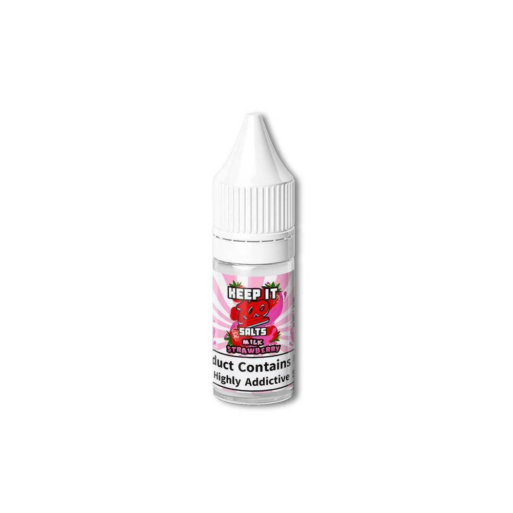 Keep It 100 10 x 10ml flavored Nic Salt 10mg/20mg VG/PG 50/50