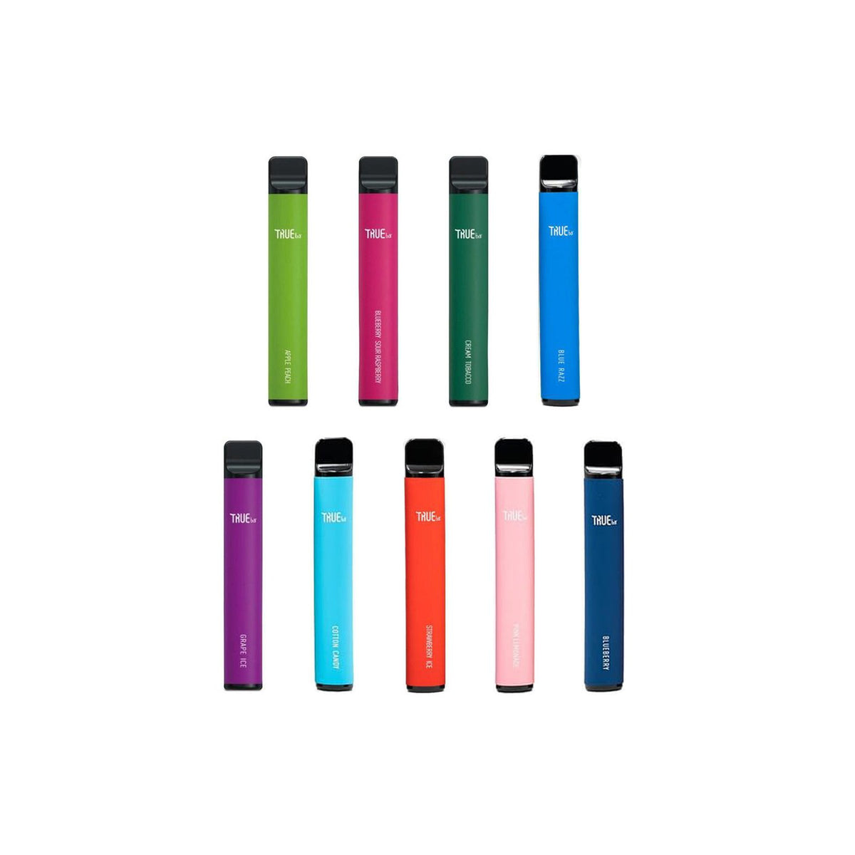 5xTRUE BAR 600 Puffs Disposable Vape Kit 20mg