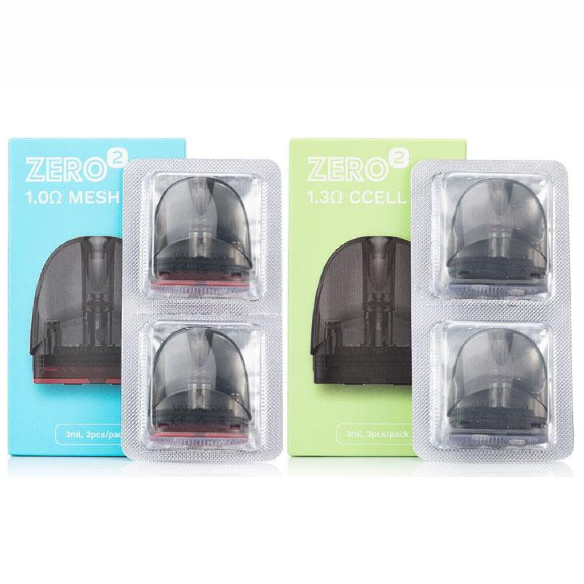 VAPORESSO ZERO 2 Pod cCell Mesh Pods 1.0ohm 1.3ohm 2 Pcs