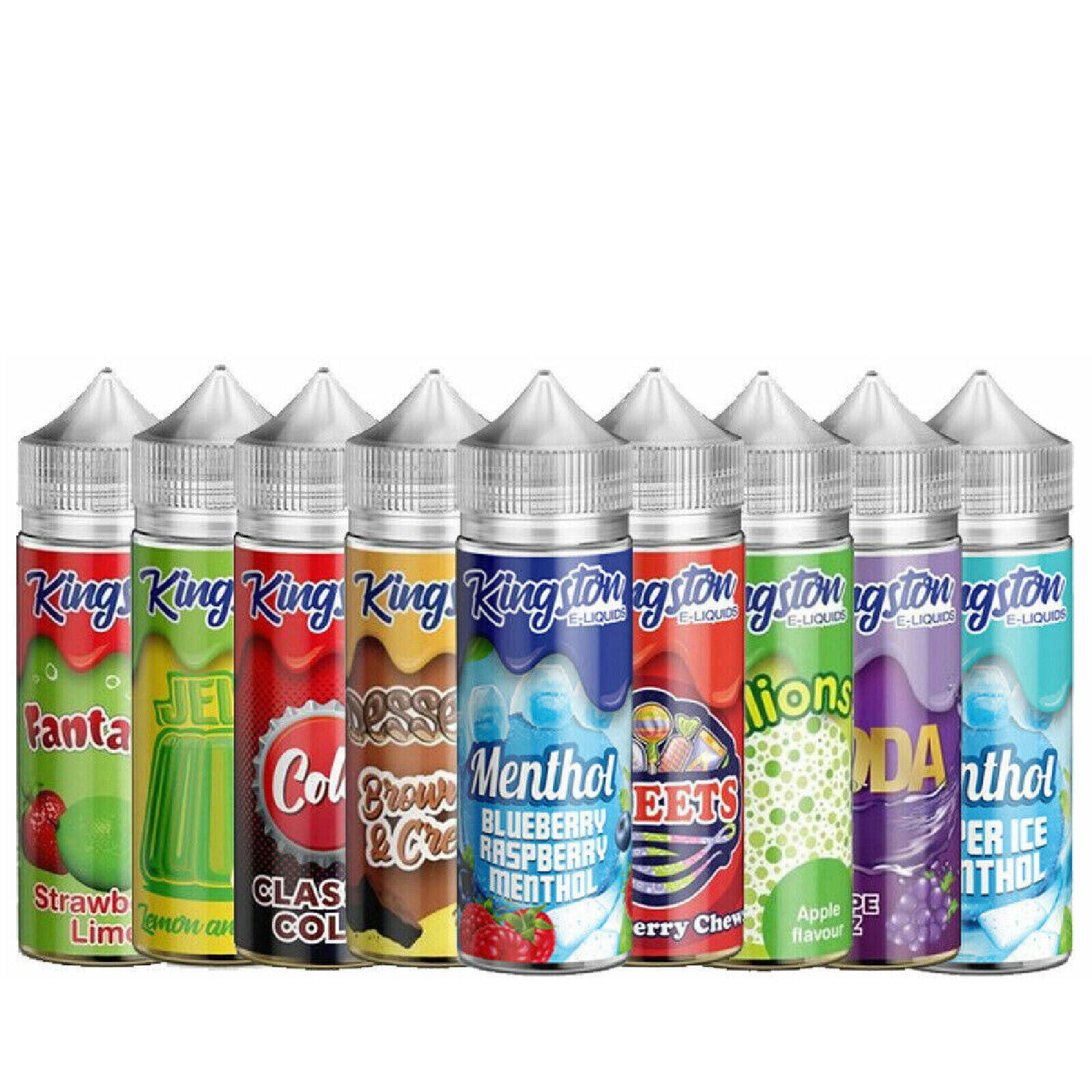 Kingston E Liquid 100ml E Juice All Flavours Buy 2 Get 1 Free