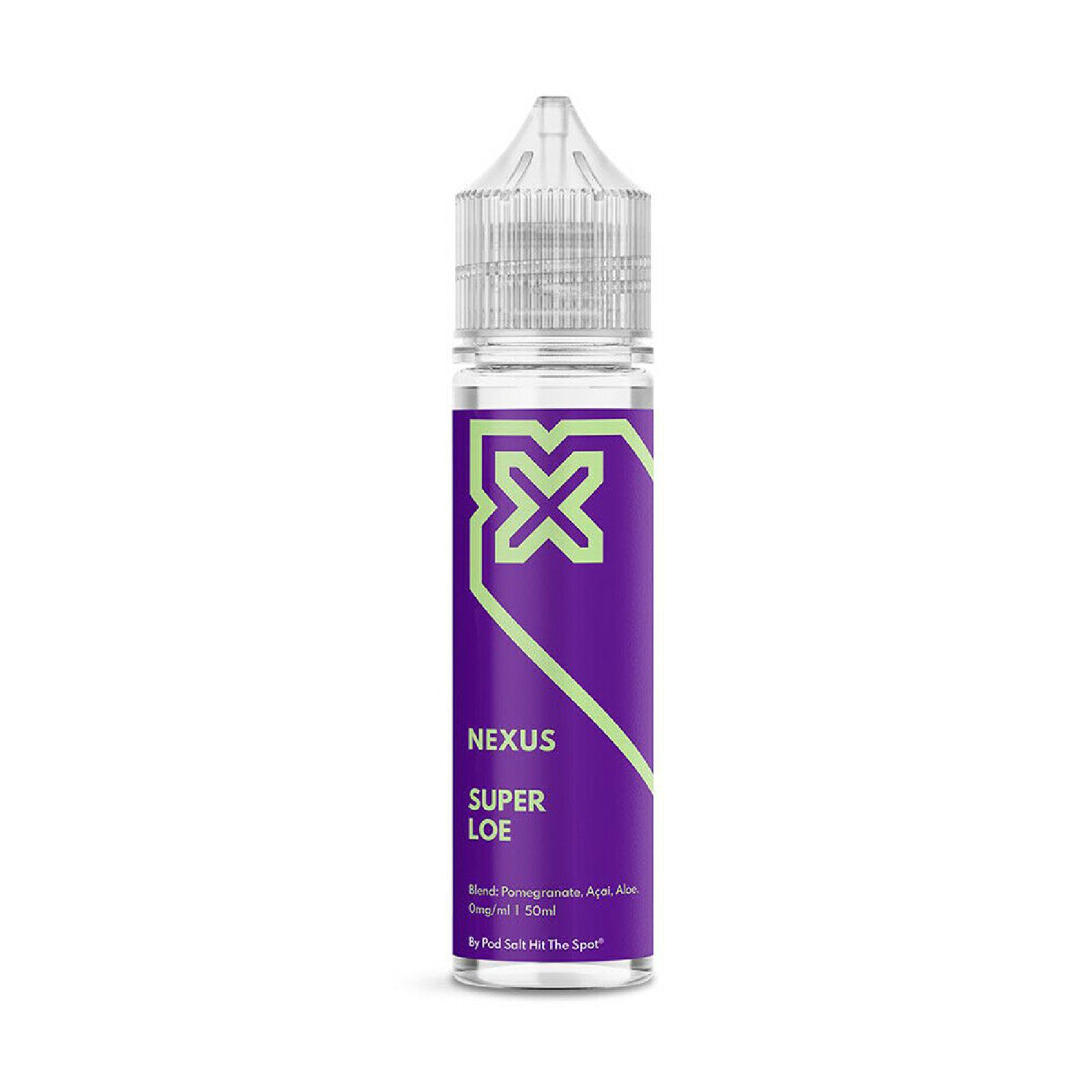 Pod Salt Nexus 50ml 0mg & 3mg Premium E Liquid