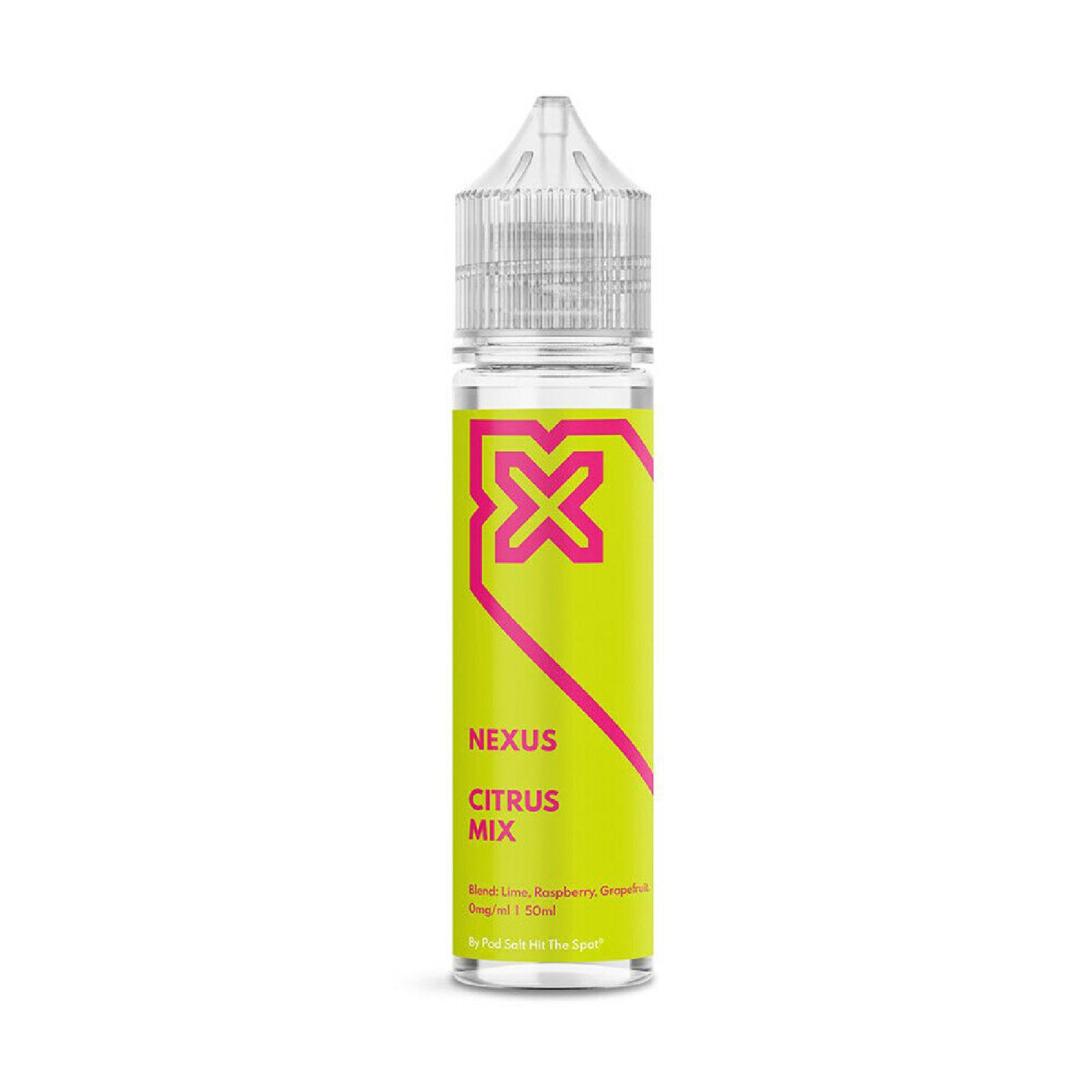 Pod Salt Nexus 50ml 0mg & 3mg Premium E Liquid