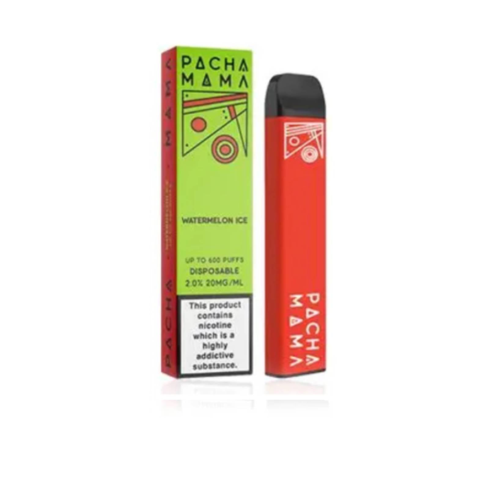 Pacha Mama Disposable Vape Device 600 Puffs Watermelon Ice