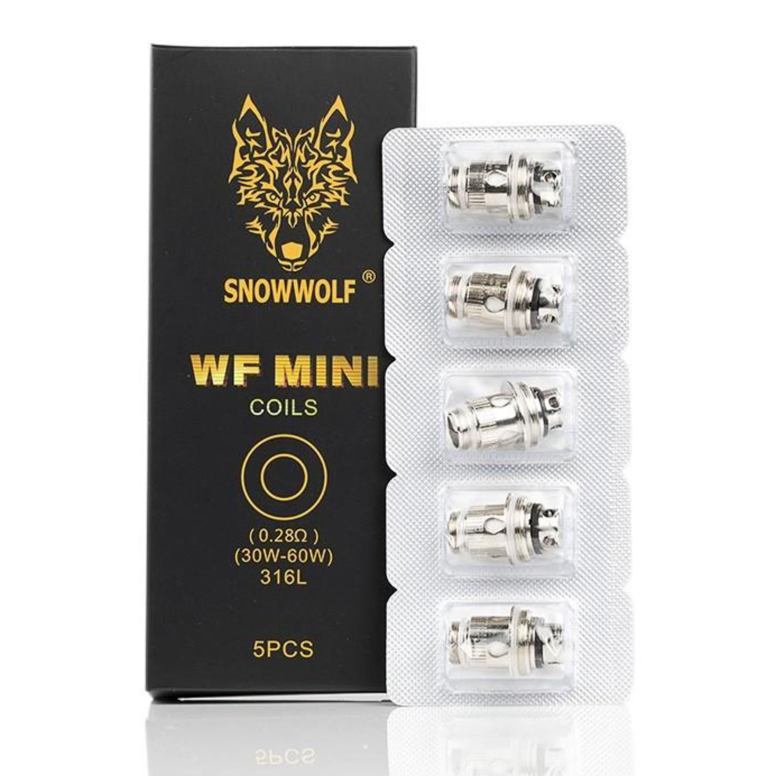 Snowwolf WF Mini 0.28Ω Or WF-H Mini 0.25Ω Replacement Coils