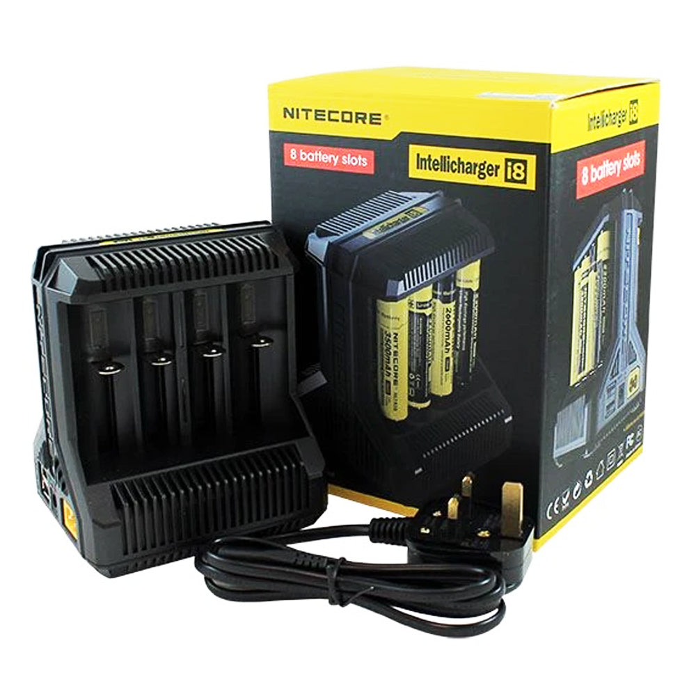 Nitecore Intellicharger i8 8 Bay Battery Charger