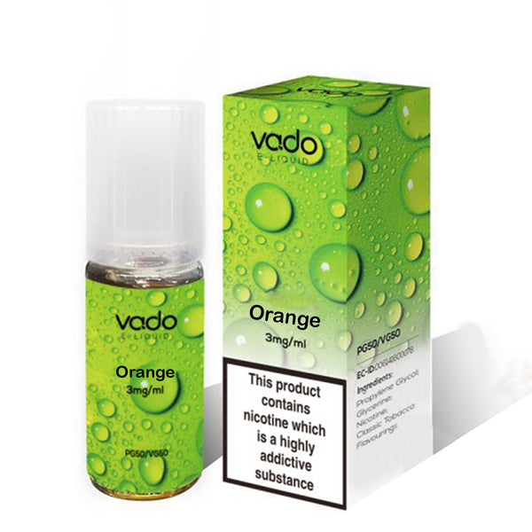 Vado E Liquid Orange 10ml E Juice (50VG/50PG)