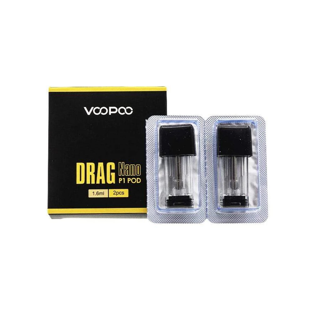 Voopoo Drag Nano S1 and P1 Pods