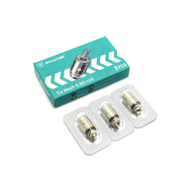 Rincoe Tix Mesh 0.8 & 1.0Ω Replacement Coils