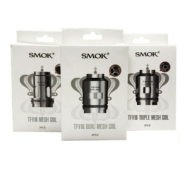 Smok TFV16 King Mesh, Dual Mesh, Triple Mesh Replacement Coils