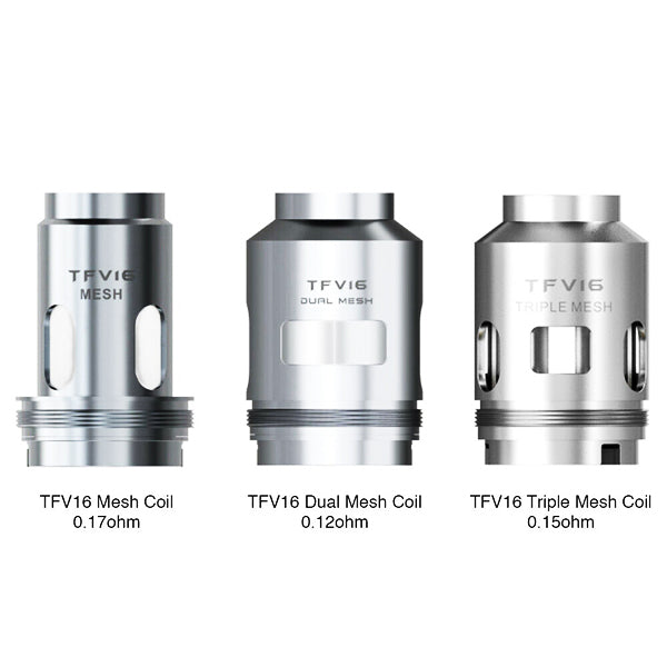 Smok TFV16 King Mesh, Dual Mesh, Triple Mesh Replacement Coils