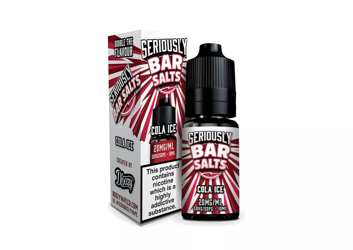 Doozy Seriously Bar Salts Nic Salt 10ML (Pack of 10)