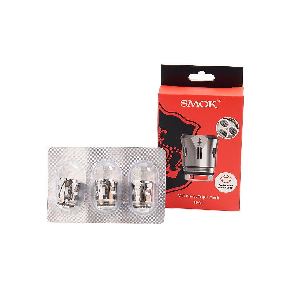 SMOK TFV12 PRINCE Q4 | M4 | X6 | T10 Dual Mesh, Triple Mesh, Max Mesh Replacement  Coil