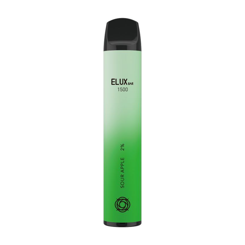 ELUX BAR 1500 Puffs Disposable Pod Device Sour Apple