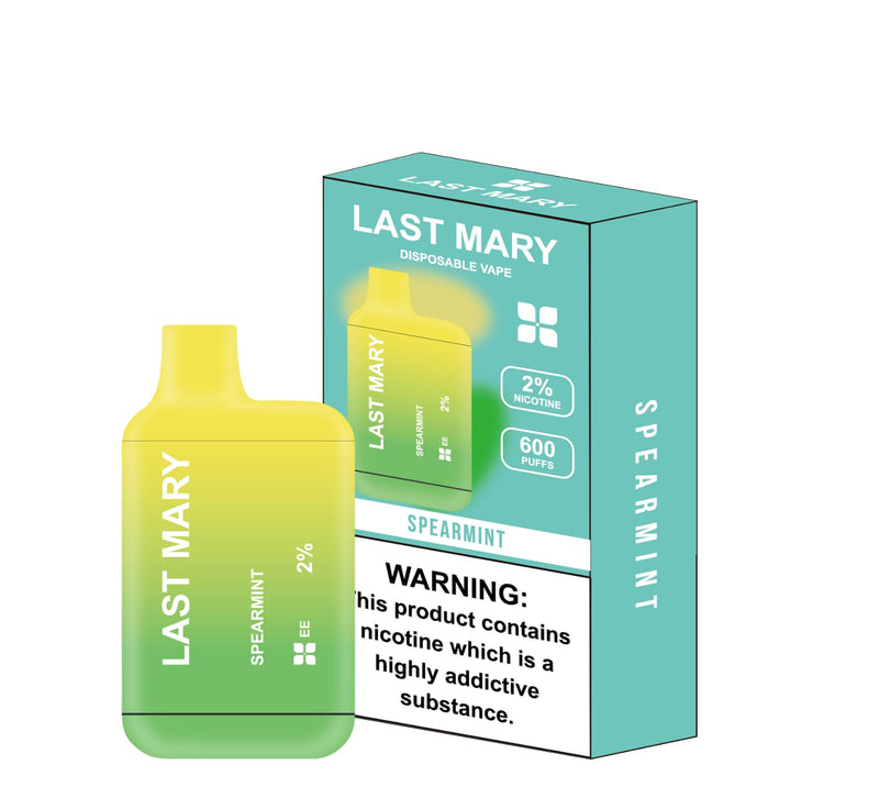 Last Mary 600 Puffs Disposable Vape Kit (Buy 3 Get 1 Free)