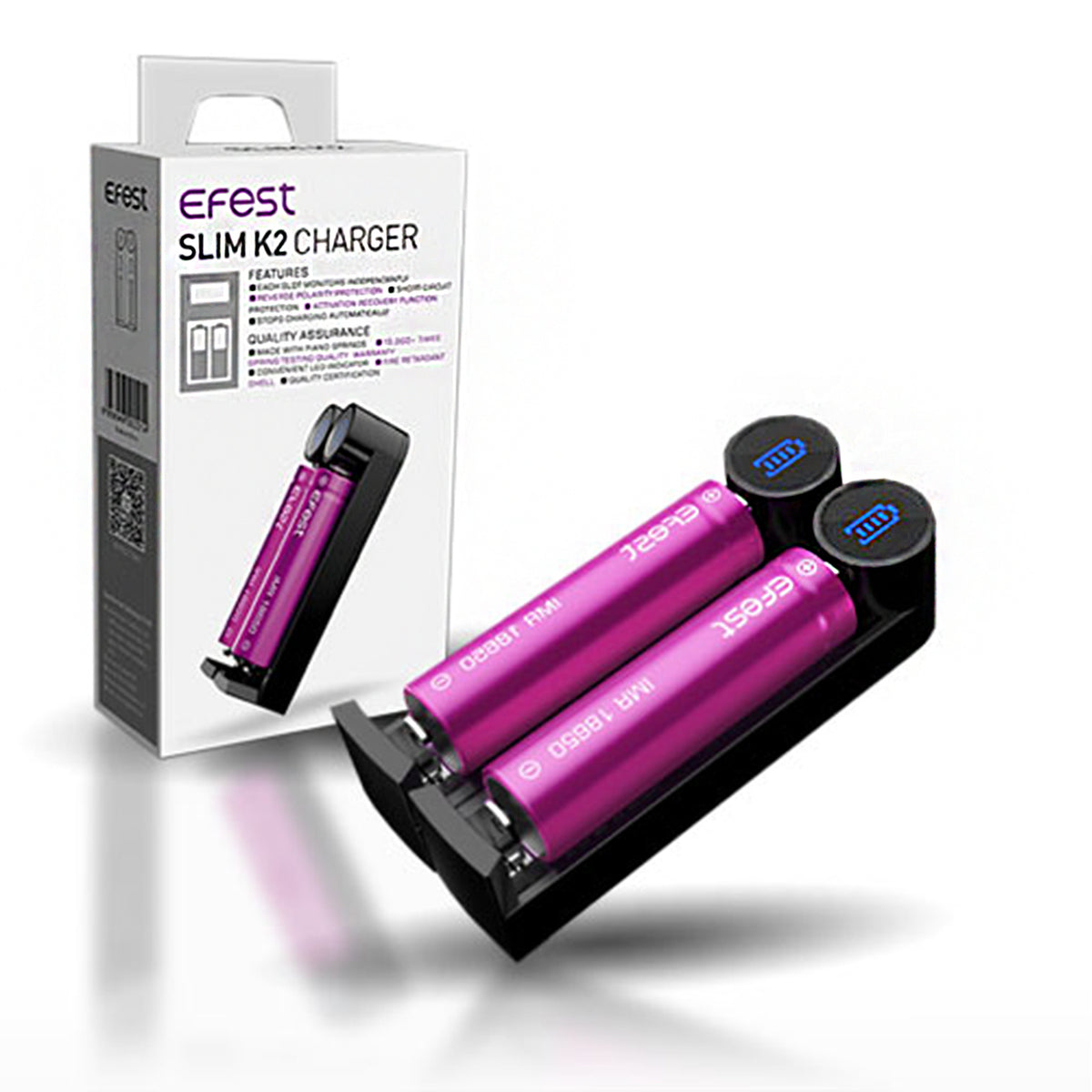 efest Slim k2 charger 