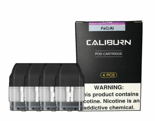Genuine UWELL Caliburn Replacement Pod Pack of 4
