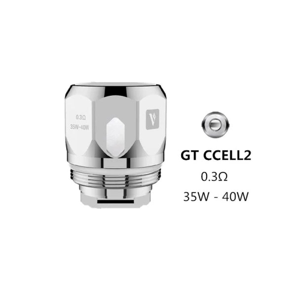 Vaporesso GT cCell2 Coil 0.3Ω (35-40W) Pack Of 3