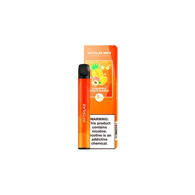 VAPORLAX Disposable Vape Pen Pod Nic Salt 800 Puffs Juice E Liquid