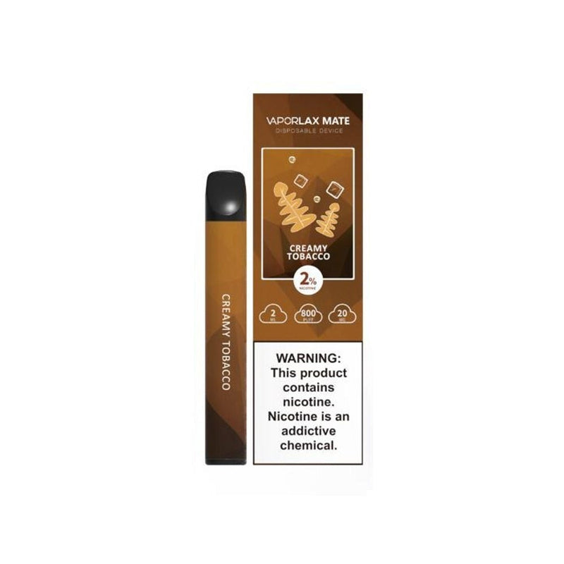 VAPORLAX Disposable Vape Pen Pod Nic Salt 800 Puffs Juice E Liquid