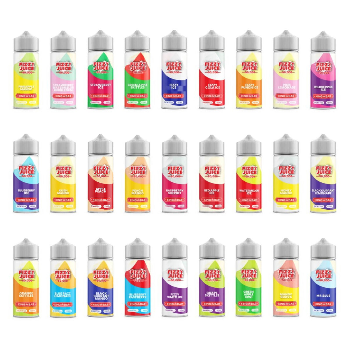 Fizzy Juice 50000 100ml E Liquid