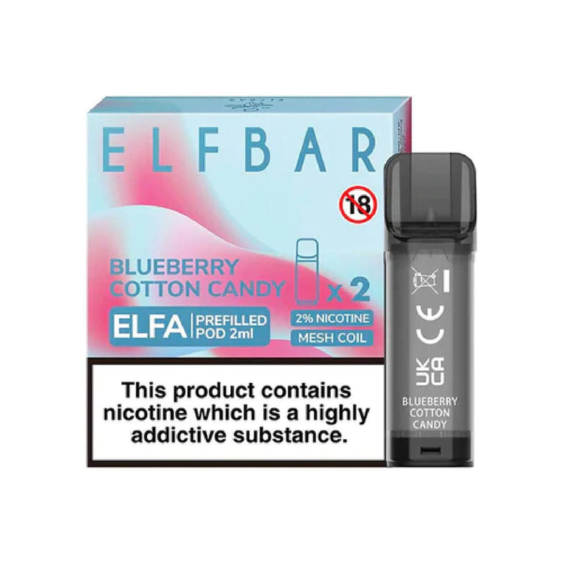 Elf Bar Elfa Pods Blueberry Cotton Candy