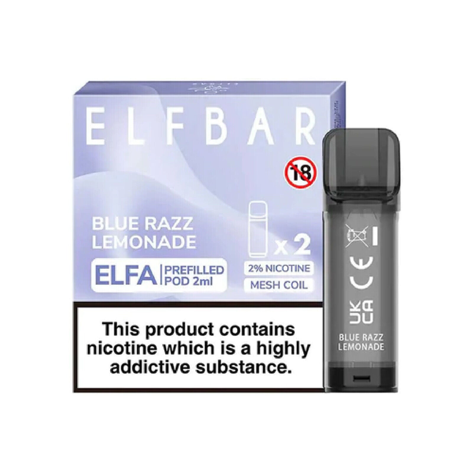 Elf Bar Elfa Pods Blue Razz Lemonade