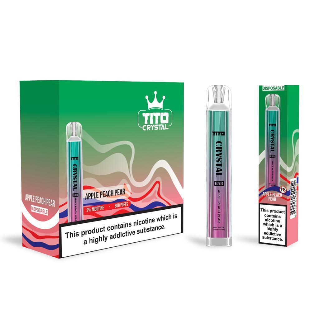 Tito Crystal Bar Disposable 600 Puffs