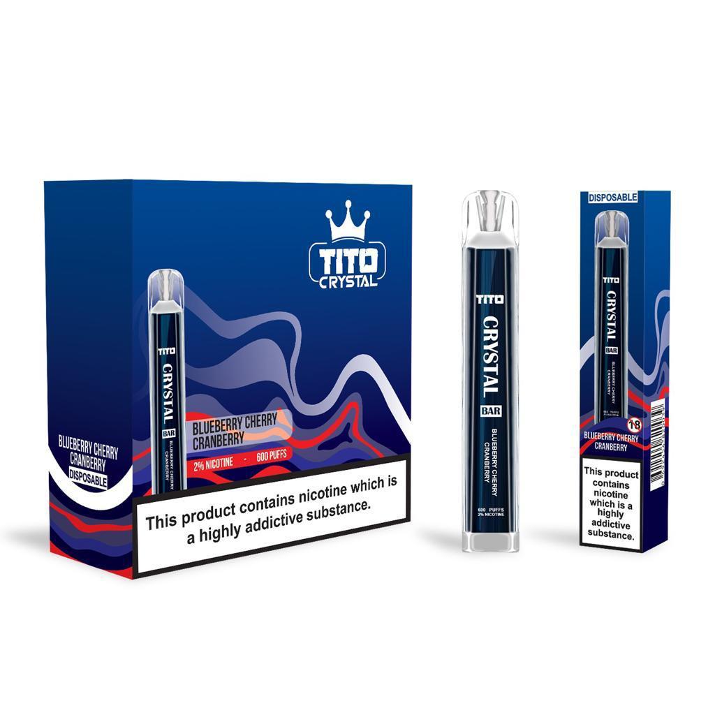 Tito Crystal Bar Disposable 600 Puffs