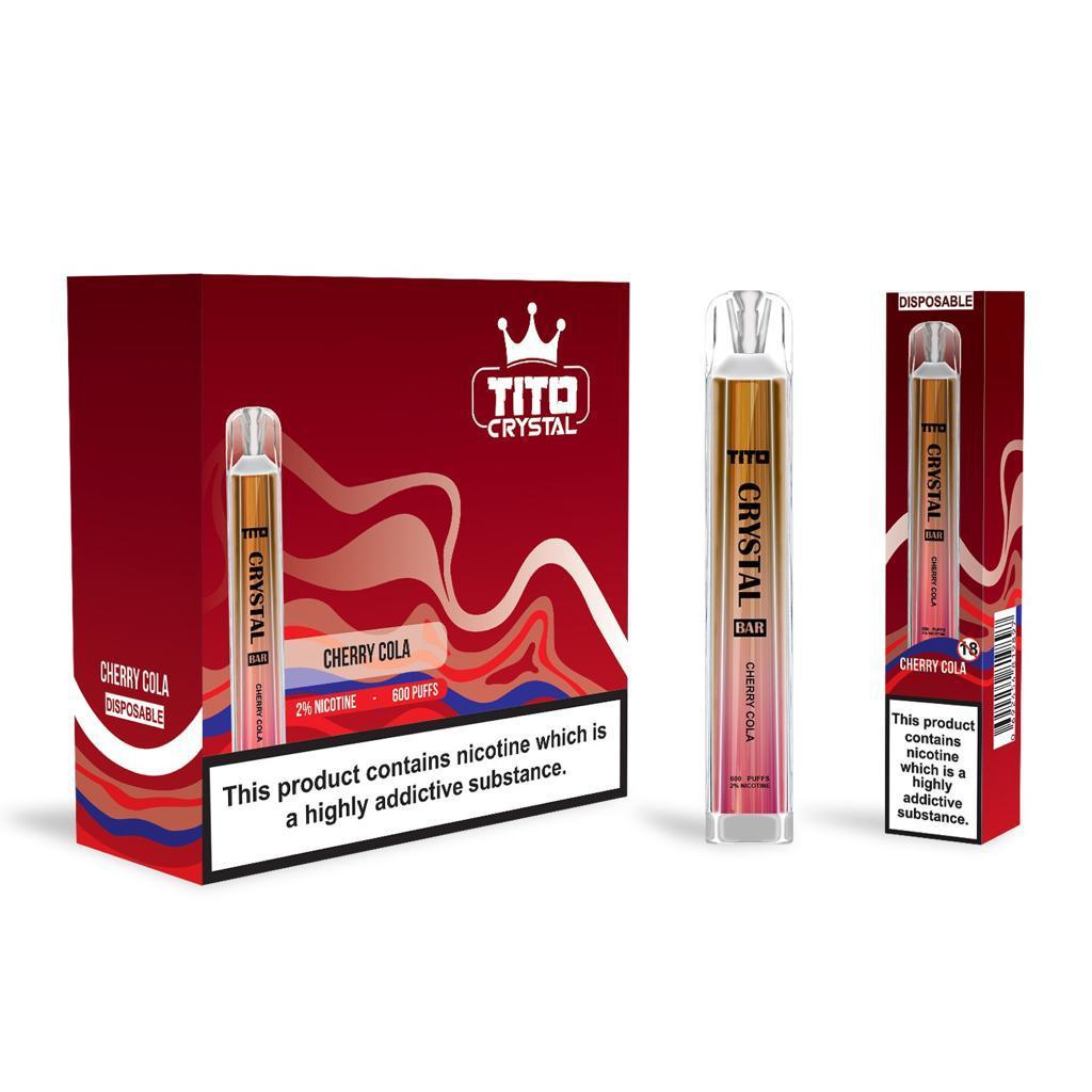 Tito Crystal Bar Disposable 600 Puffs